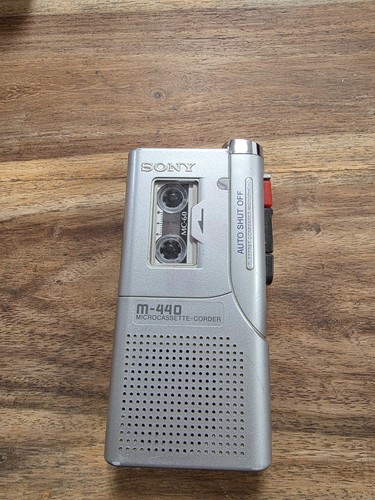 Sony m440 micro cassette voice - sony,