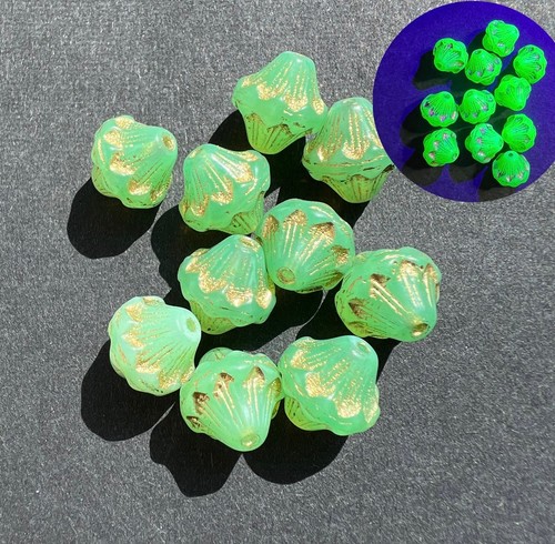 Pieces green mint - 10, uranium