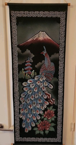 Vintage japanese scroll mount - japanese,