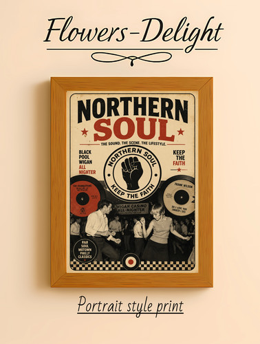 Northern soul wall - northern,