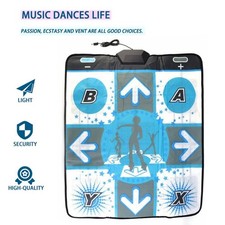 Dance Mat Non Slip Dancing Step Dance Mat Pad Dancer Blanket For WII Console