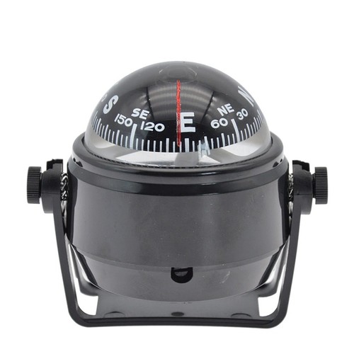 Marine compass with mount - with,