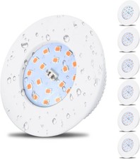 6 Pack 5W Recessed Ceiling Spot Lights Ultra Thin LED Spotlights Warm White 240V