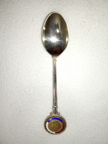 George coronation teaspoon - george,