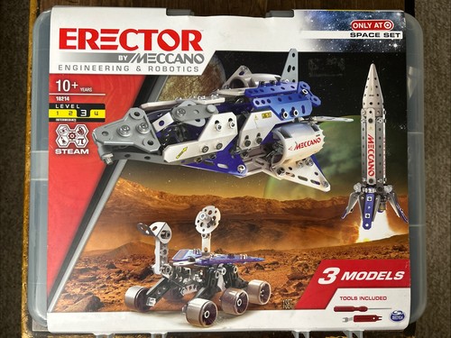 Erector meccano robotics space - erector,