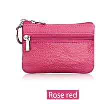 Women Key Ring Leather Mini