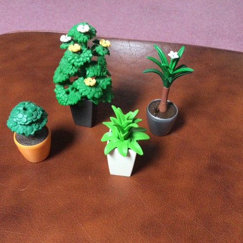 Playmobil pot plants - playmobil, 4