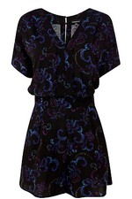 WAREHOUSE FLORAL PLAYSUIT 