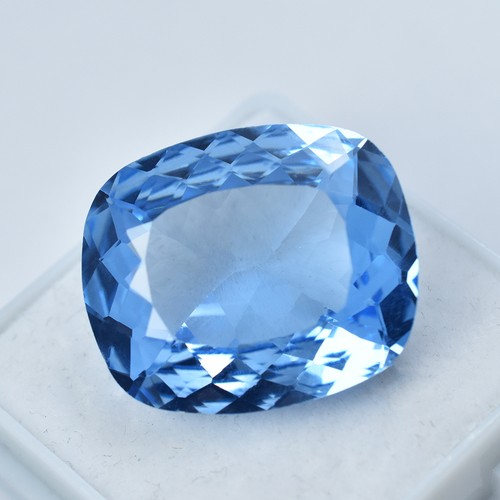 Blue sapphire ct cushion - blue, 18.80