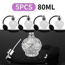 5PC Vintage Crystal Perfume