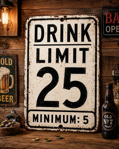 Drink limit metal - 25,