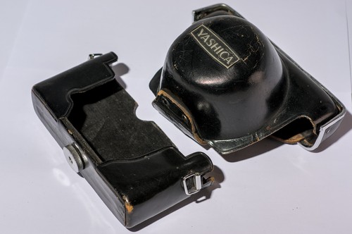 Yashica minister leather case - minister,