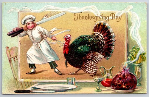 Thanksgiving boy chef pulls - thanksgiving~boy,