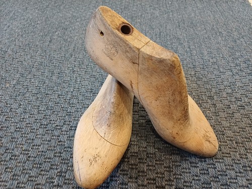 Vintage solid wood shoe - wood,