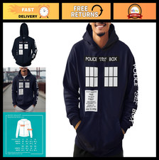 Doctor Who Full Zip-Up Hooded
