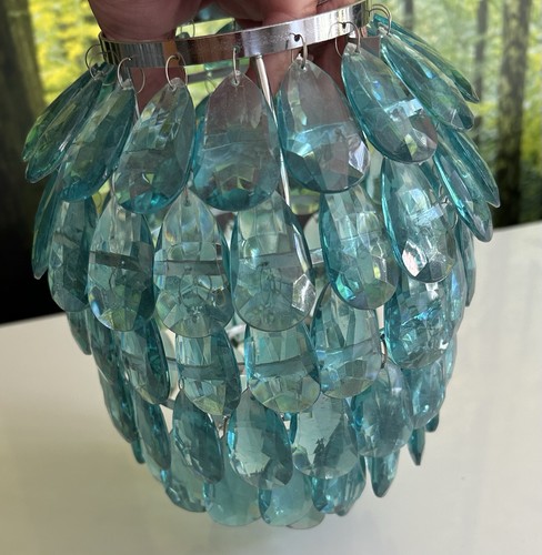 Turquoise glass effect - effect, ceiling