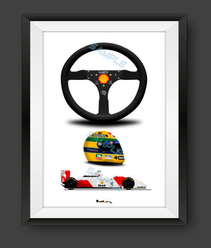 Ayrton senna mclaren mp4 - ayrton, mp4/8