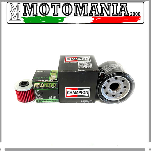 Pair oil filters for honda - of,
