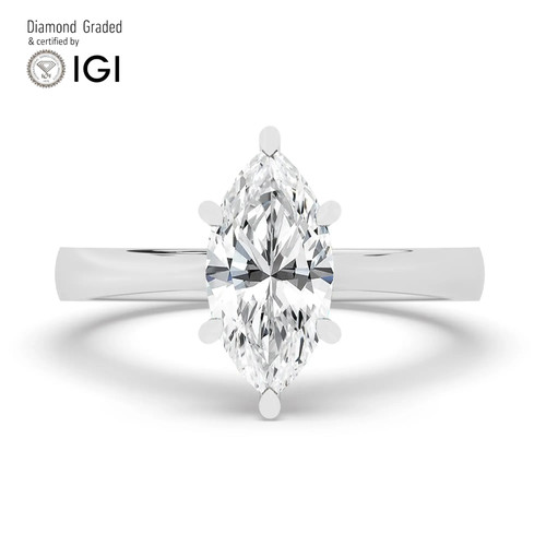 Marquise diamond engagement - marquise,