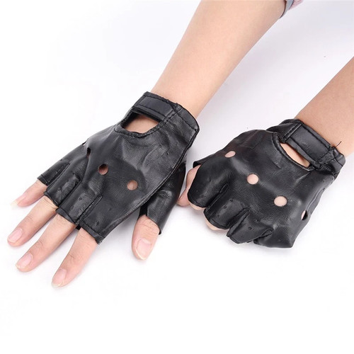Leather black driving - black,