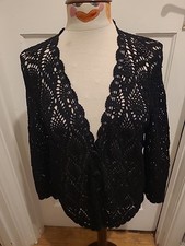 Ladies Size Large Black Lace