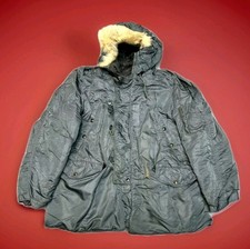 Vtg 1950s USAF Albert Turner N3b Parka Aircrew Arctic Archive Decal Mods Scooter