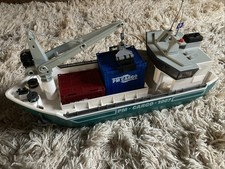 Playmobil 5253 Cargo Ship with Containers City Action With Working Winch