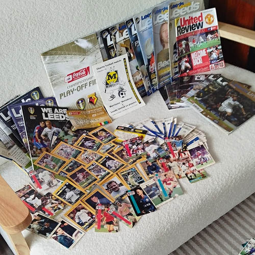 Leeds united memorabilia - leeds,