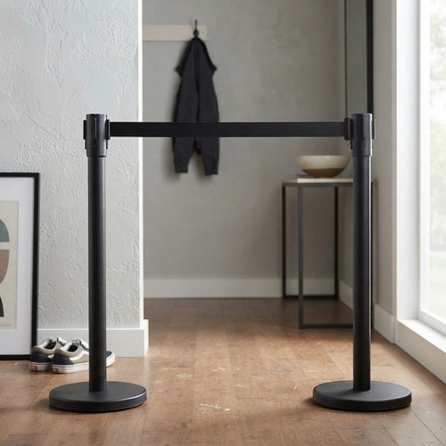 Retractable barrier way - retractable, 4-way