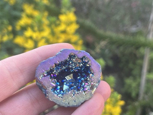 Aura quartz geode mineral - quartz, from