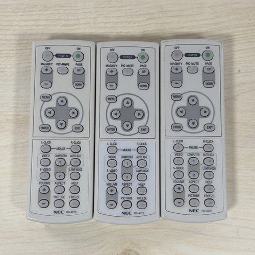 Nec 427e projector remote - rd-427e,