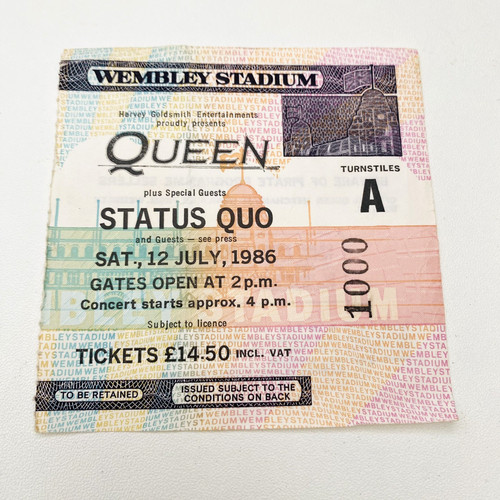 Queen wembley stadium 12th - queen,
