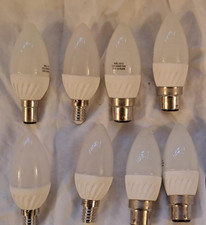 Job lot used LED Lamps. Mix of bayonet and screw cap. Used