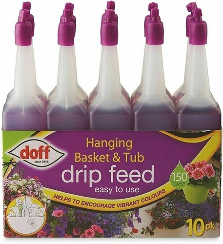 Doff hanging basket drip - drip, feed