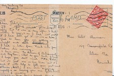 Genealogy Postcard - Family