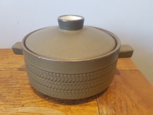 Denby chevron green soup - soup, /
