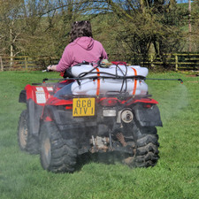 ATV Quad Sprayer 60 & 100 Litre 1.6m Boom Hand Lance  12v Pump Complete Kit