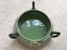 C1900-18 VINTAGE EICHWALD POTTERY ART NOUVEAU FRUIT BOWL