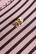Vintage Pin Brooch M Avon Gold