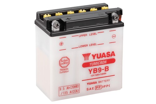 Yuasa yb9 motorcycle - yuasa, yb9-b(wc)