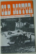 Old Motor March 1963 Vol 1 No