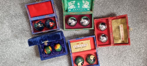 Job lot baoding balls - lot,