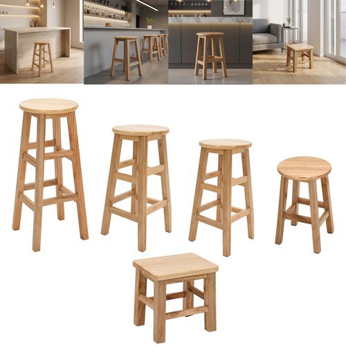 Solid wood bar stool - wood,