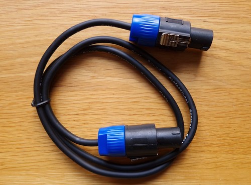 Speakon male cable - to, 1m
