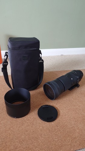 Sigma 150 600mm 3 - sigma, f5-6.3