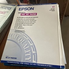 7 packs epson A2 Photo Quality Ink Jet Paper (30 Sheets) C13S041079 