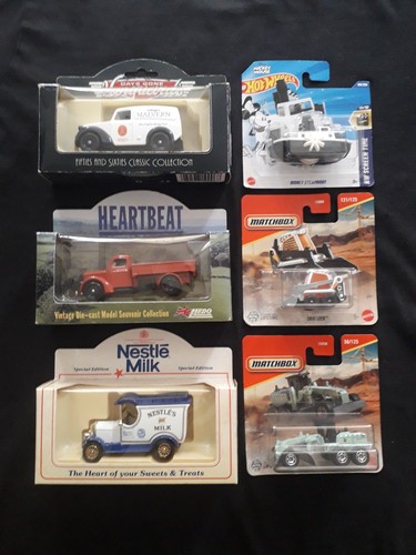 Boxed die cast - die, vehicles