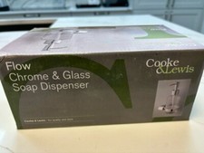 Cooke & Lewis Soap Dispenser Chrome /Glass