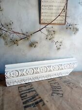 Vintage Relief Plaster Cast Architectural Cornice Fragment Mansion House London