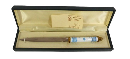 Enamel letter opener - letter,